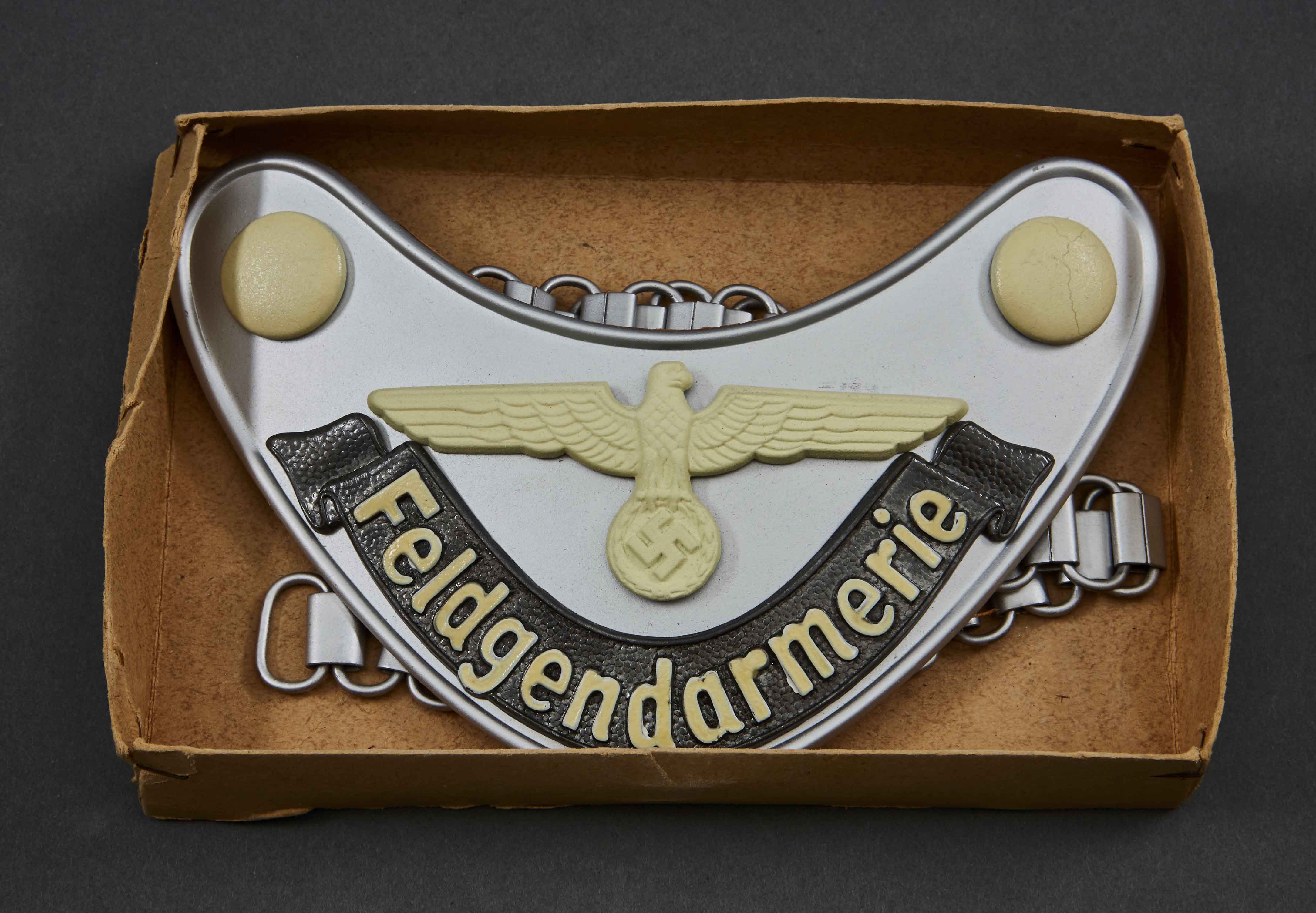 Wehrmacht “Feldgendarmerie” Gorget in Issue Case