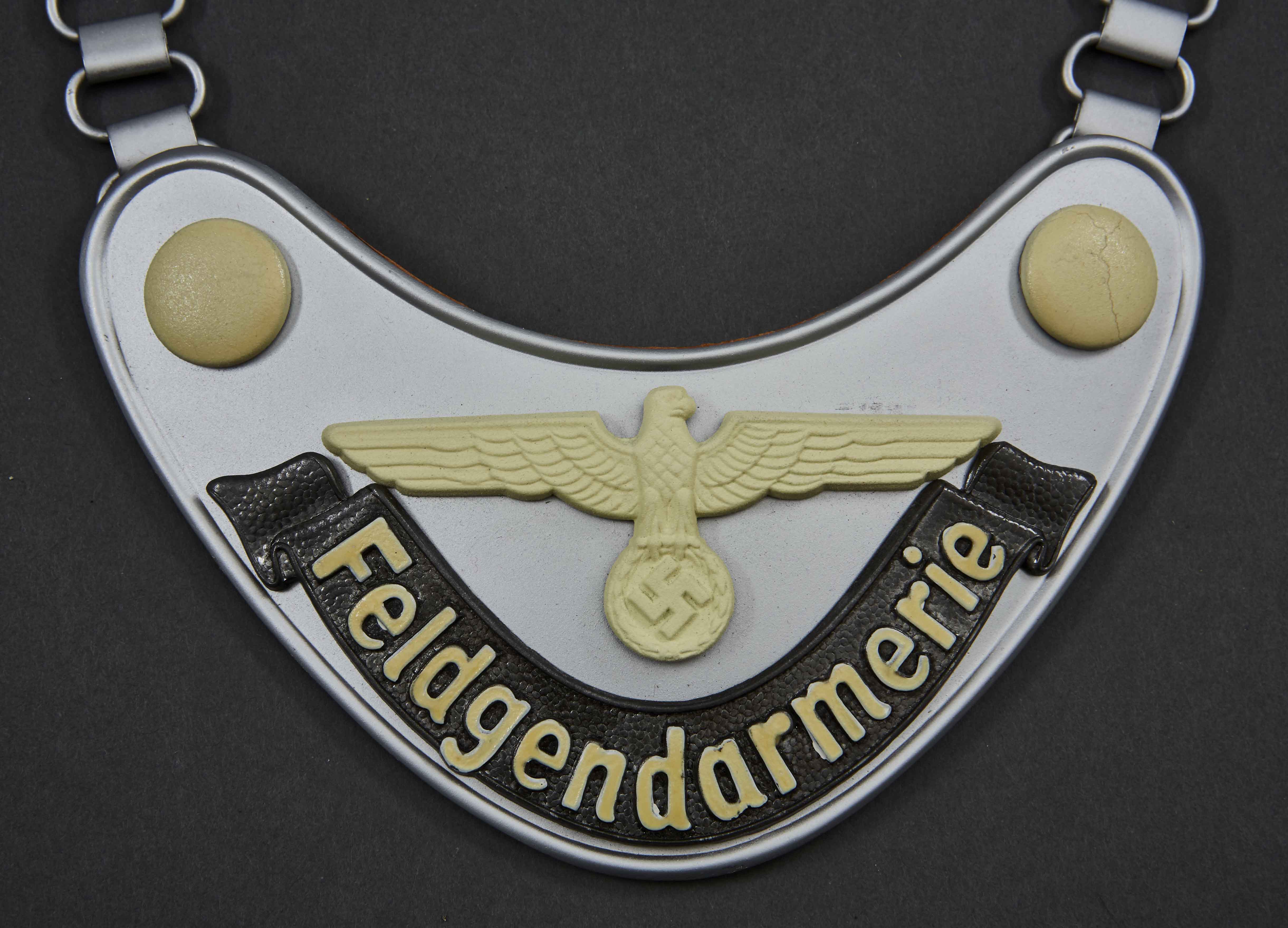 Wehrmacht “Feldgendarmerie” Gorget in Issue Case