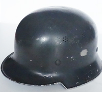 M34 Fire Police Helmet in Aluminum