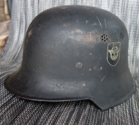 Police DD Square Dip Helmet