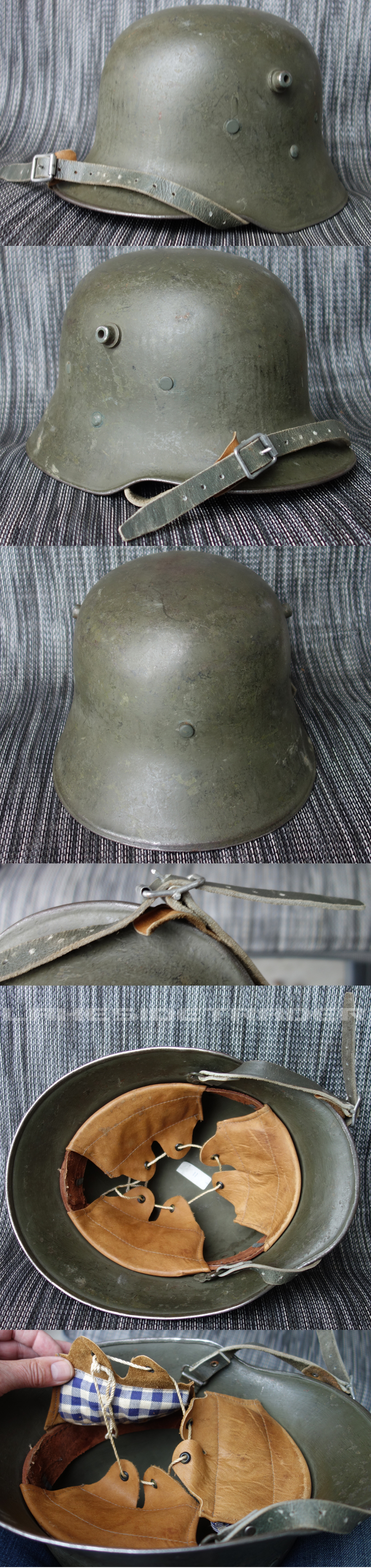 Austrian M16 Civil Defense Helmet