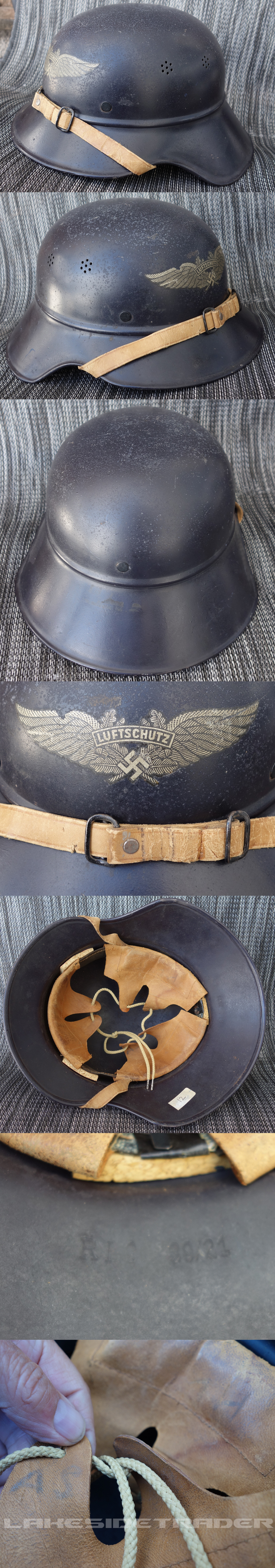 M38 Luftschutz Helmet