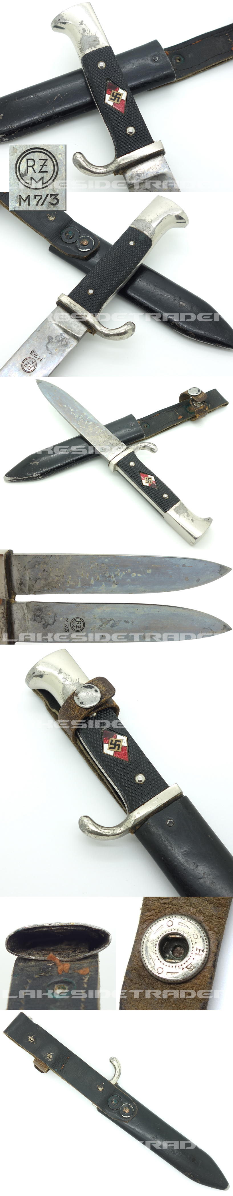 Hitler Youth Knife by RZM M7/3