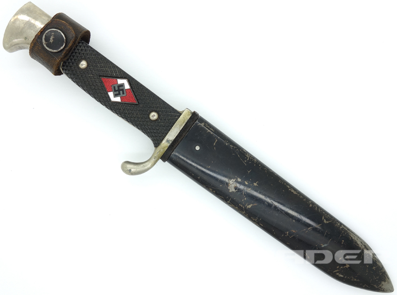 Transitional Hitler Youth Knife by WKC 1938