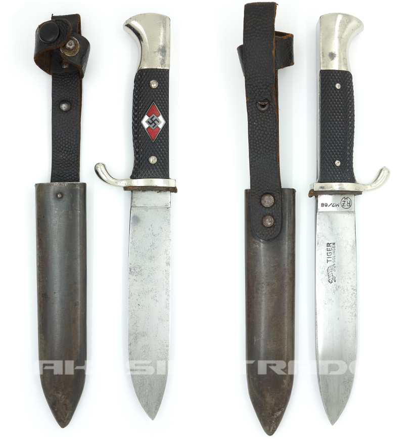 Transitional Hitler Youth Knife by Tiger