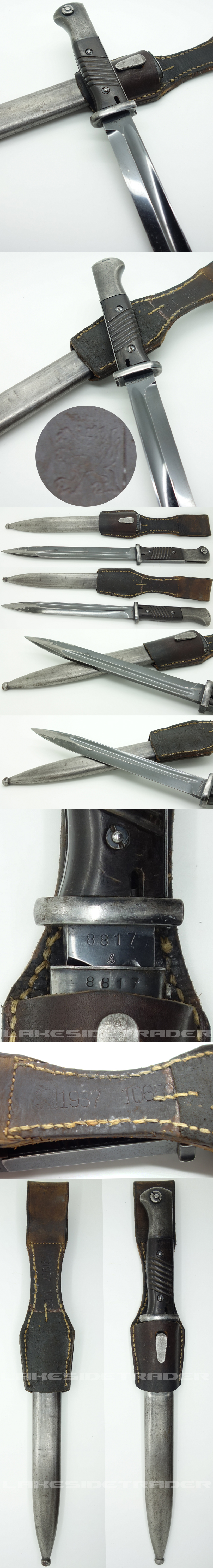 K98 Bayonet by Horster 1940