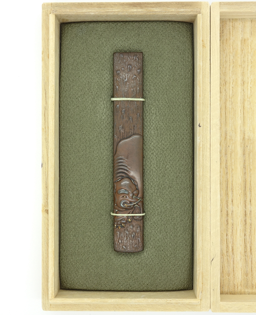 Japan - Shibuichi Kozuka by Hamano