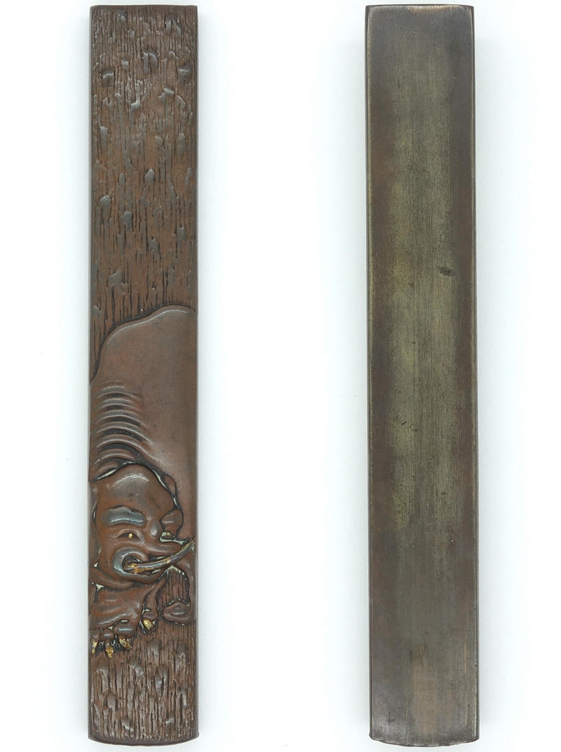 Japan - Shibuichi Kozuka by Hamano