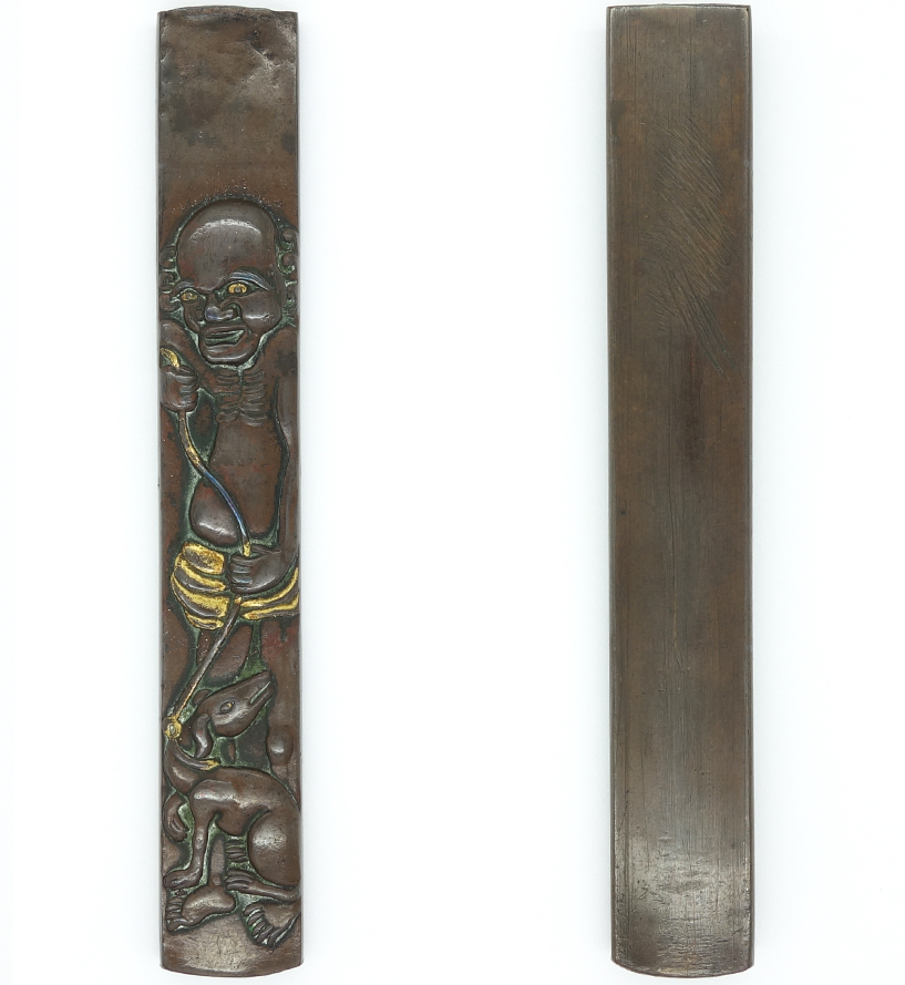 Japan - Shibuichi Kozuka by Uchida Masachika 