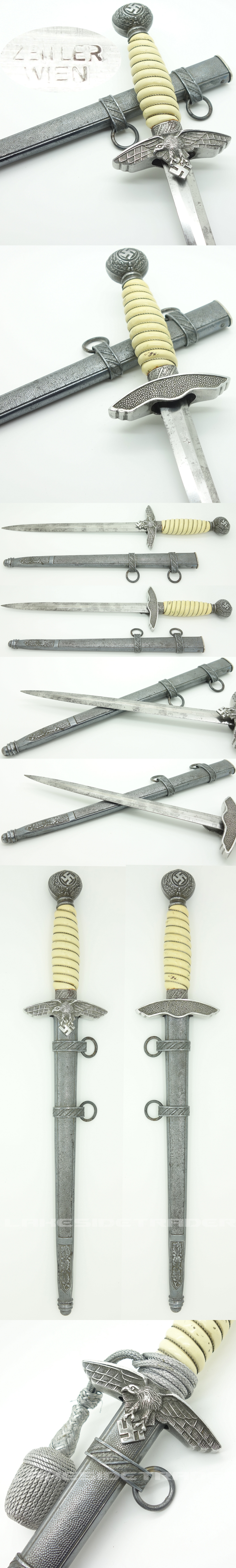 2nd Model Luftwaffe Dagger by Zeitler