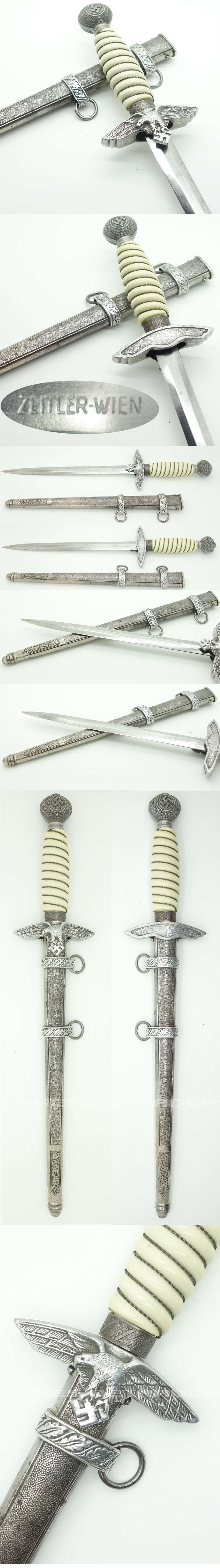 2nd Model Luftwaffe Dagger by Zeitler