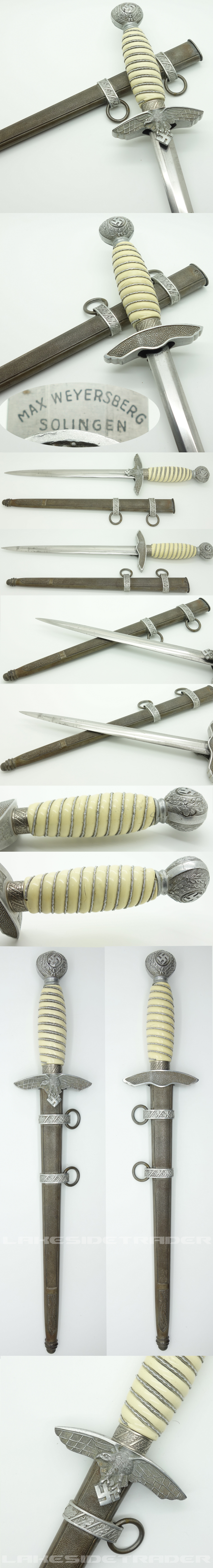 2nd Model Luftwaffe Dagger by Max Weyersberg