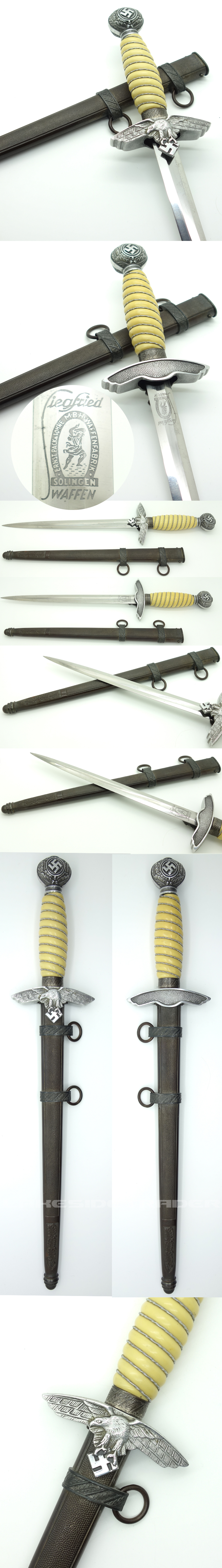 2nd Model Luftwaffe Dagger by E. Pack