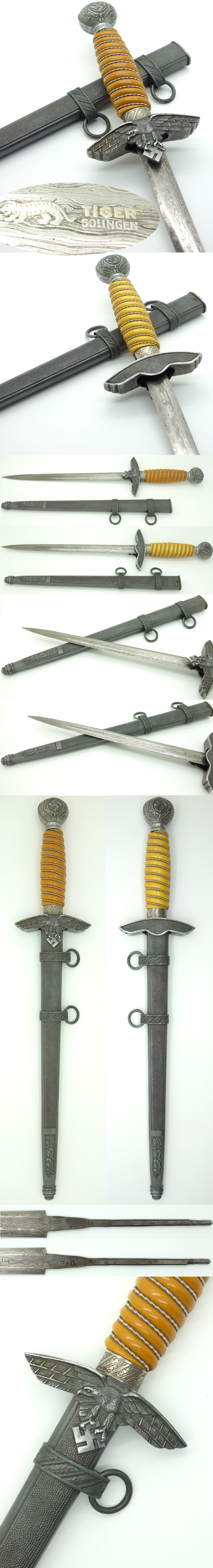 Damascus - 2nd Luftwaffe Dagger by Tiger