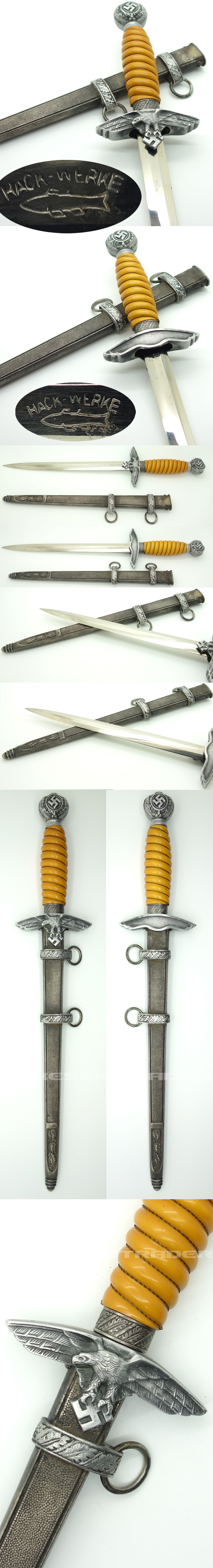 2nd Model Luftwaffe Dagger by Hack-Werke