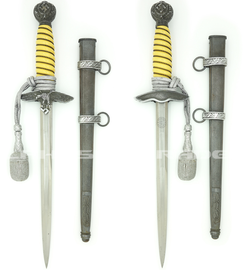 RARE - 2nd Model Luftwaffe Dagger by H. Kolping