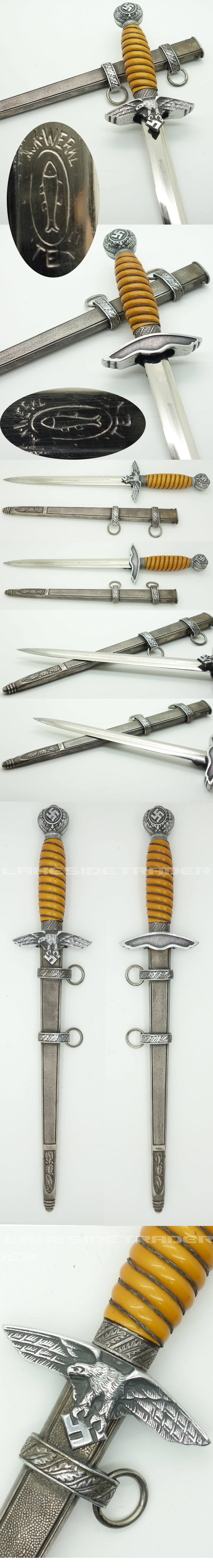 2nd Model Luftwaffe Dagger by Hack-Werke