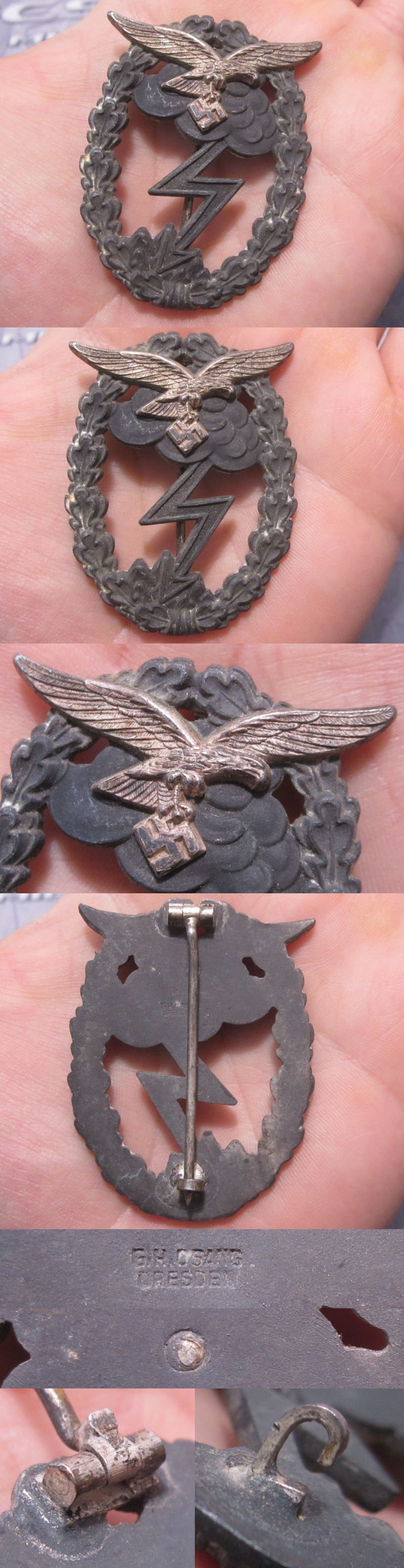 Luftwaffe Ground Combat Badge by Osang | Lakesidetrader