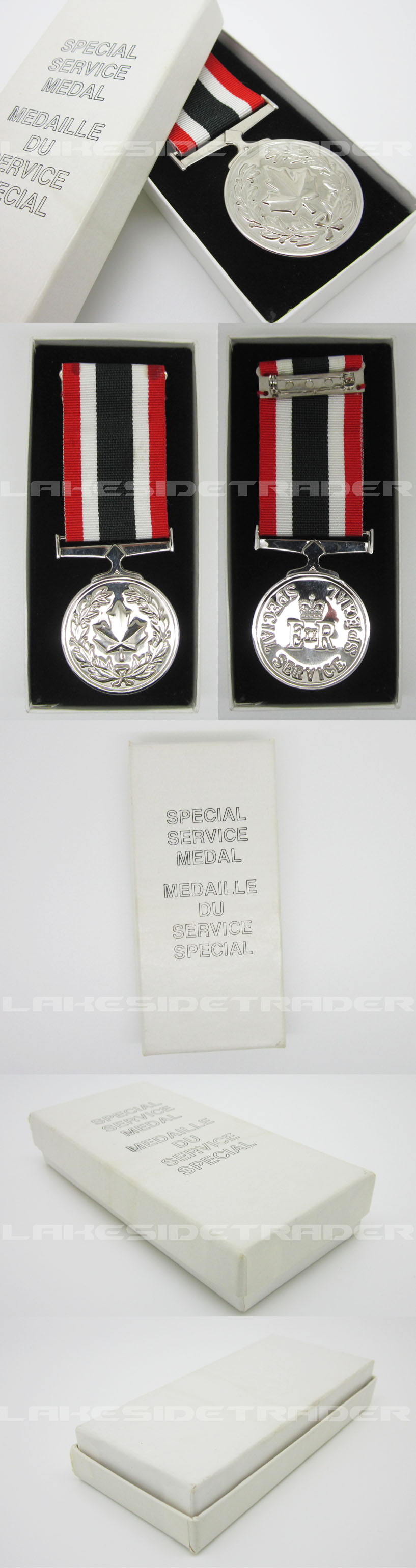 Cased Canadian Special Service Medal