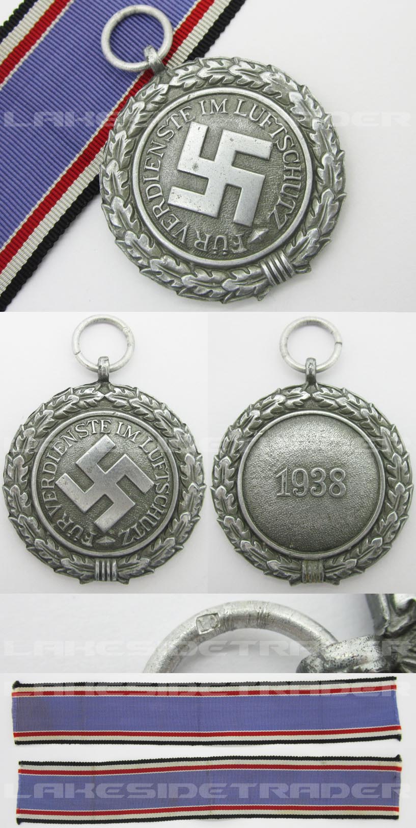 2nd Class Luftschutz Medal by 10