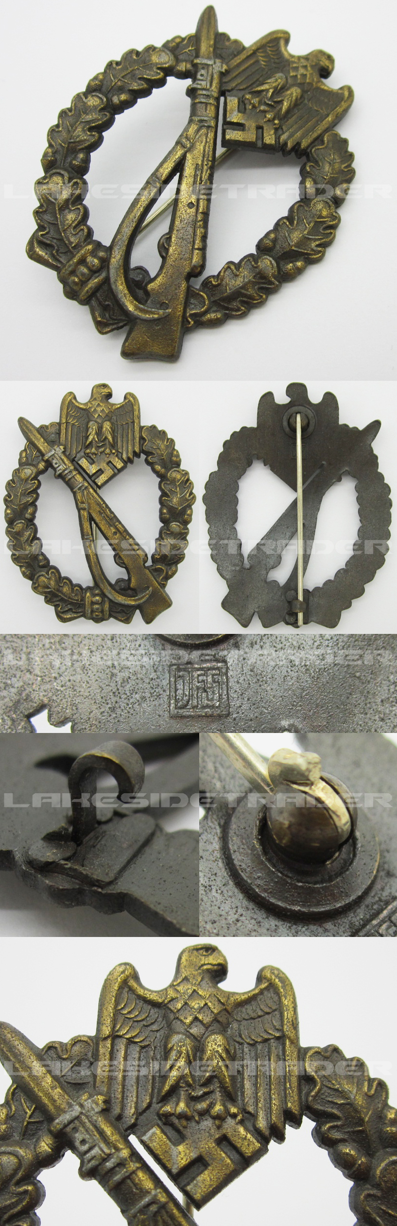 Bronze Infantry Assault Badge by JFS