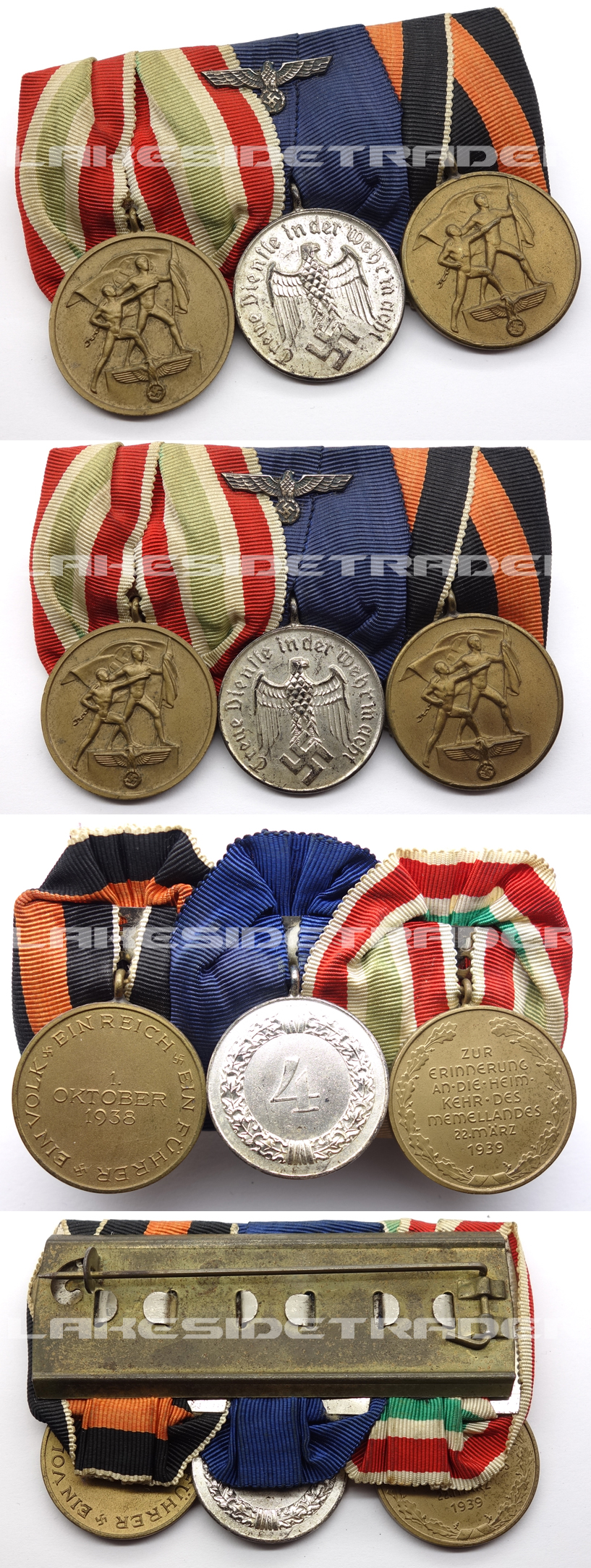 Army Three-Piece Medal Bar