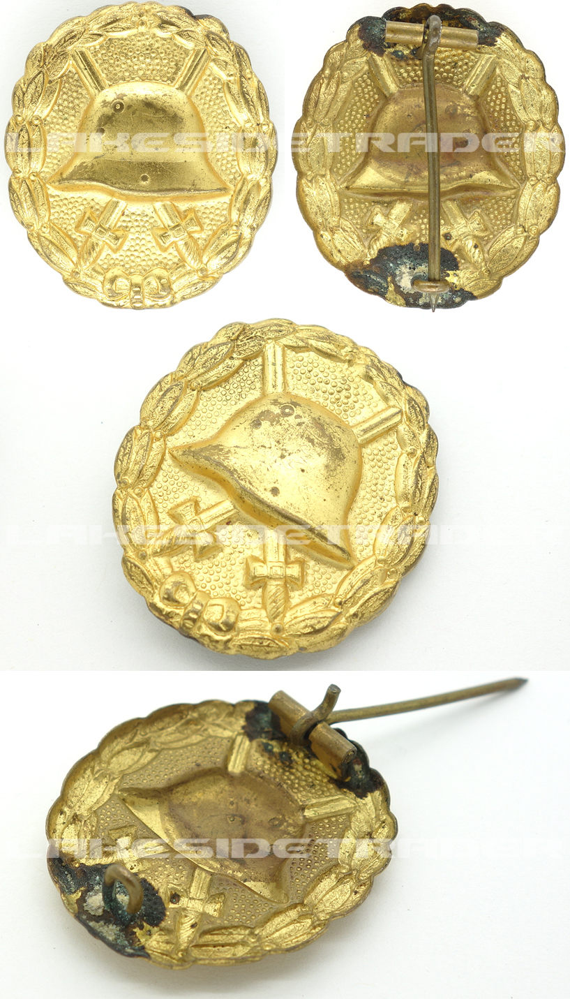 Imperial Wound Badge in Gold