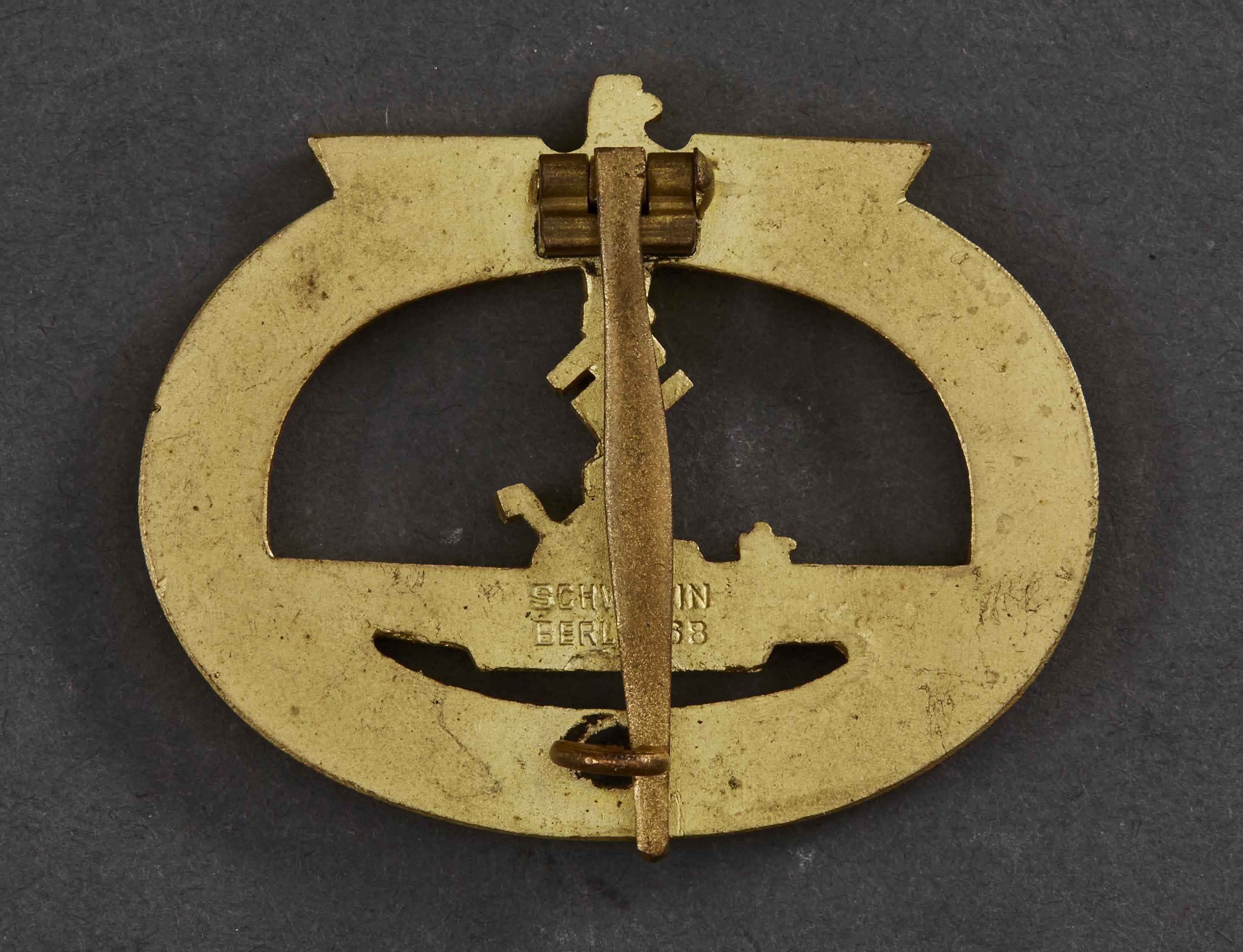 Submarine Badge, by Schwerin 