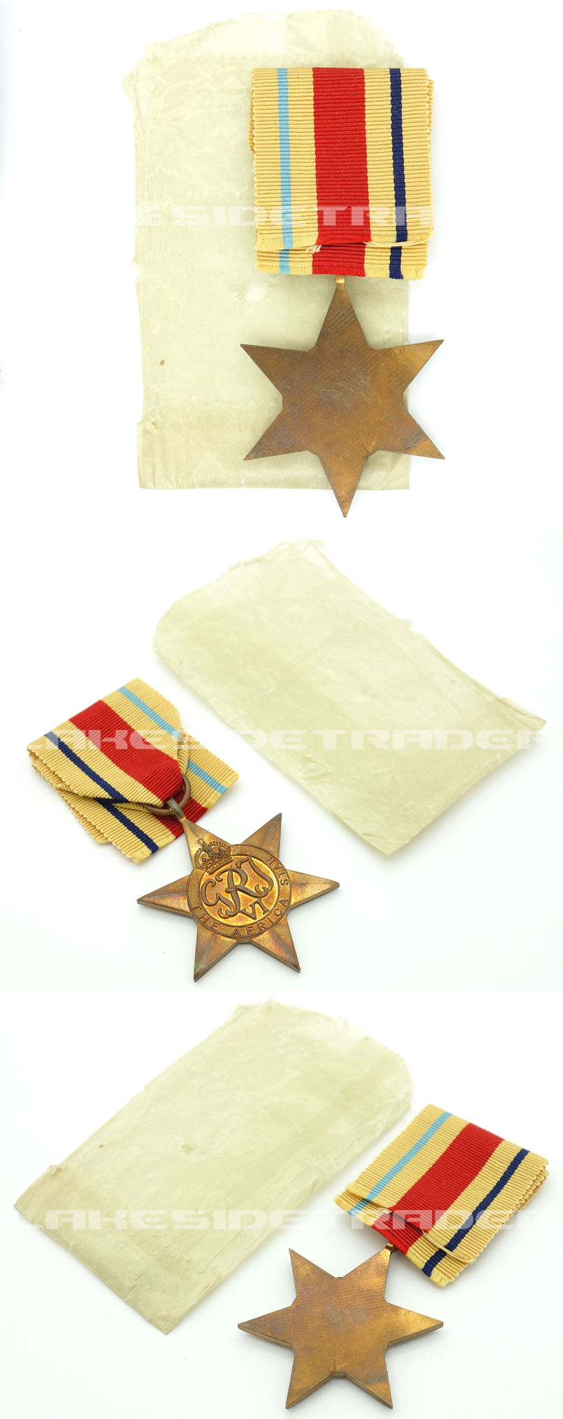 United Kingdom - Unissued the Africa Star in Packet