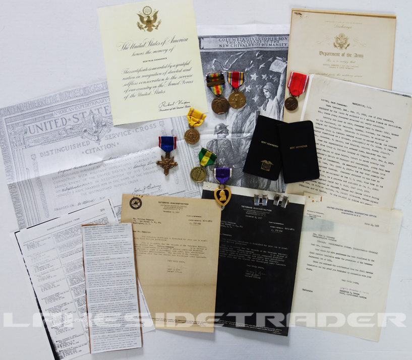 USA, WW1 & WW2 - Distinguished Service Cross Group