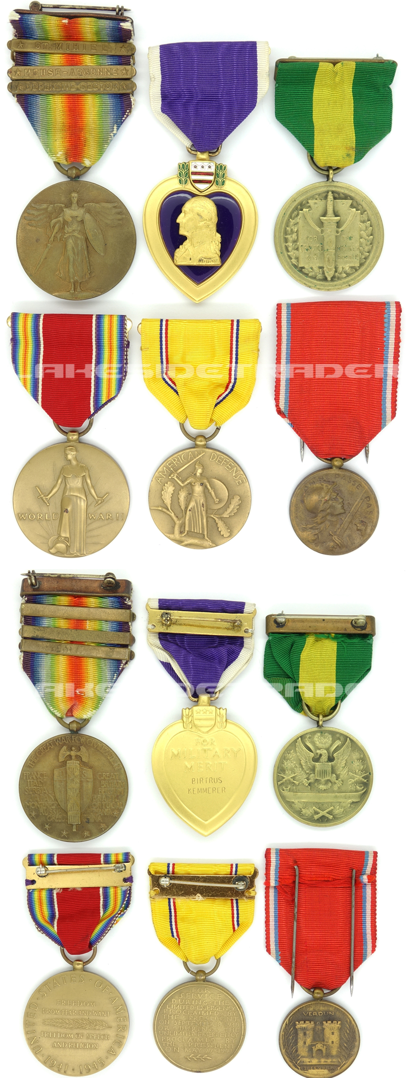 USA, WW1 & WW2 - Distinguished Service Cross Group