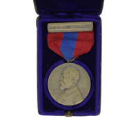 Cased Sampson Medal with USS Montgomery Bar