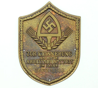 RAD Service Commemorative Plaque