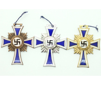 Bronze, Silver and Gold Mothers Cross's