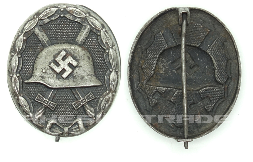 Black Wound Badge 