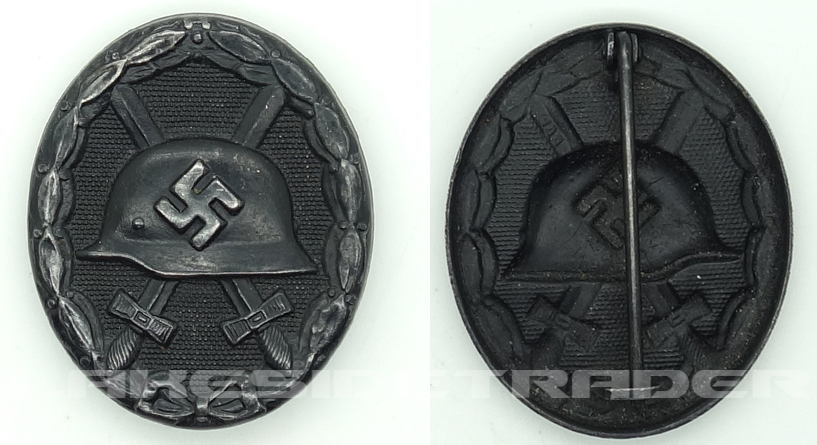 Black Wound Badge