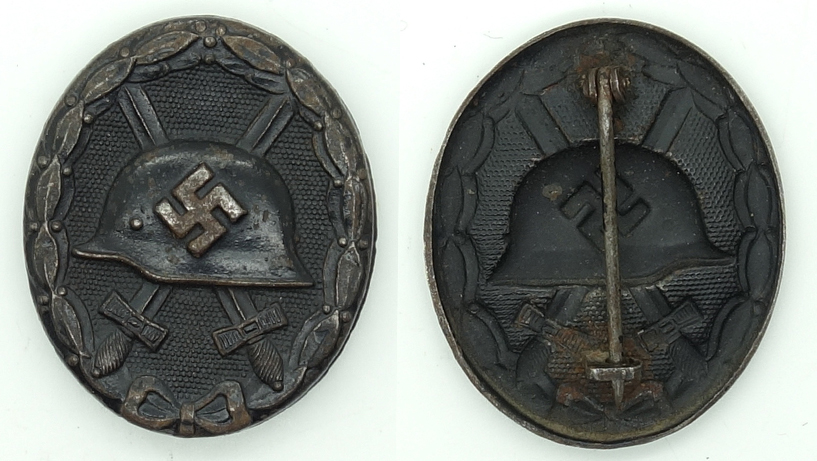 Black Wound Badge