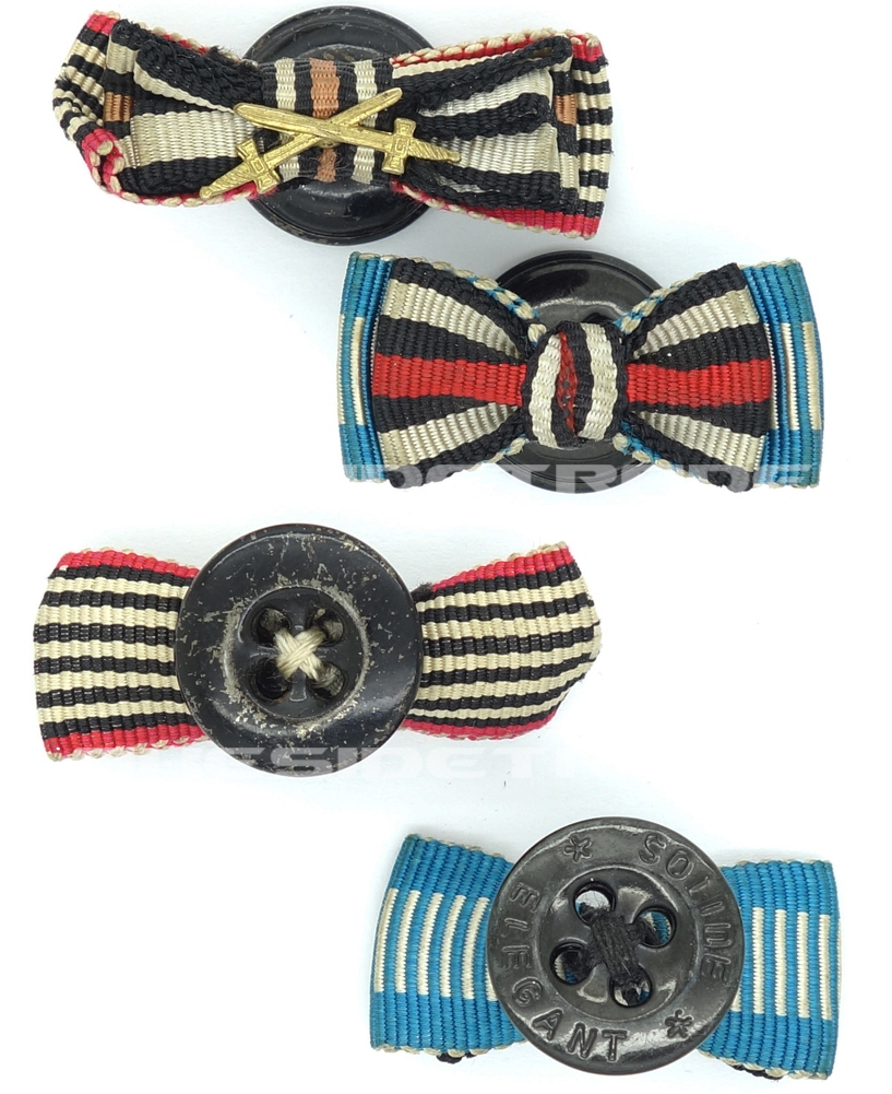 Imperial - Two Ribbon Button Hole Ribbon Bars