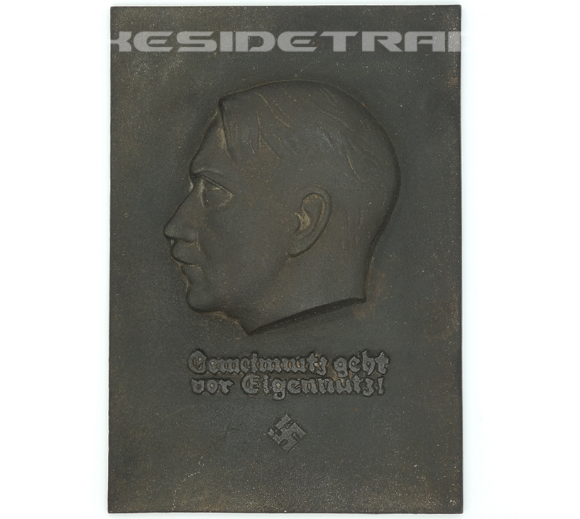 Adolf Hitler Plaque