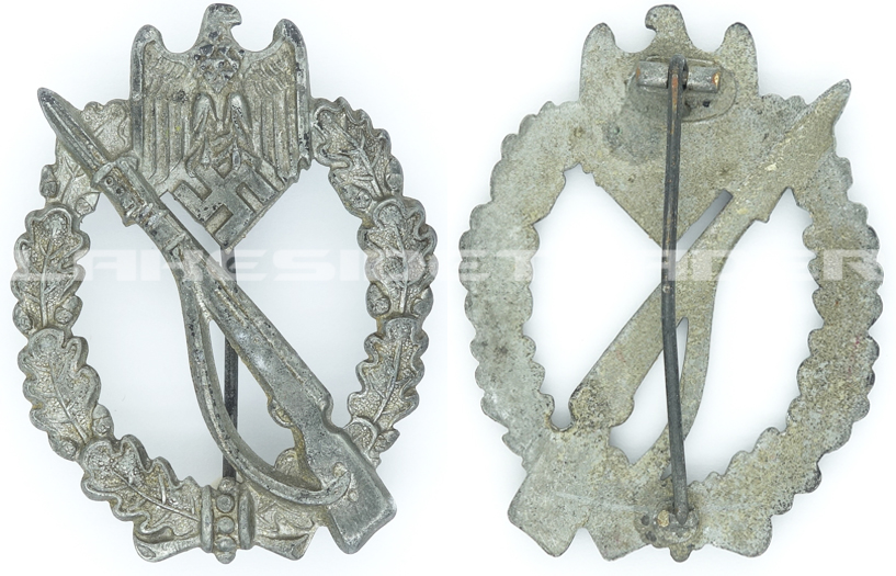 Infantry Assault Badge in Silver by Ernst L. Müller