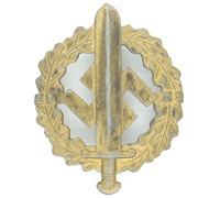 SA Sports Badge in Gold by W. Redo