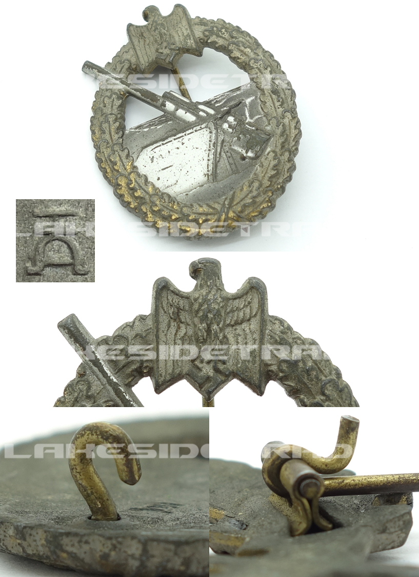 Navy Coastal Artillery Badge by H. Aurich