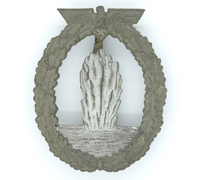 Navy Minesweeper Badge by R.K.