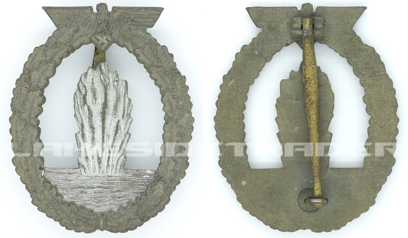 Navy Minesweeper Badge by R.K.