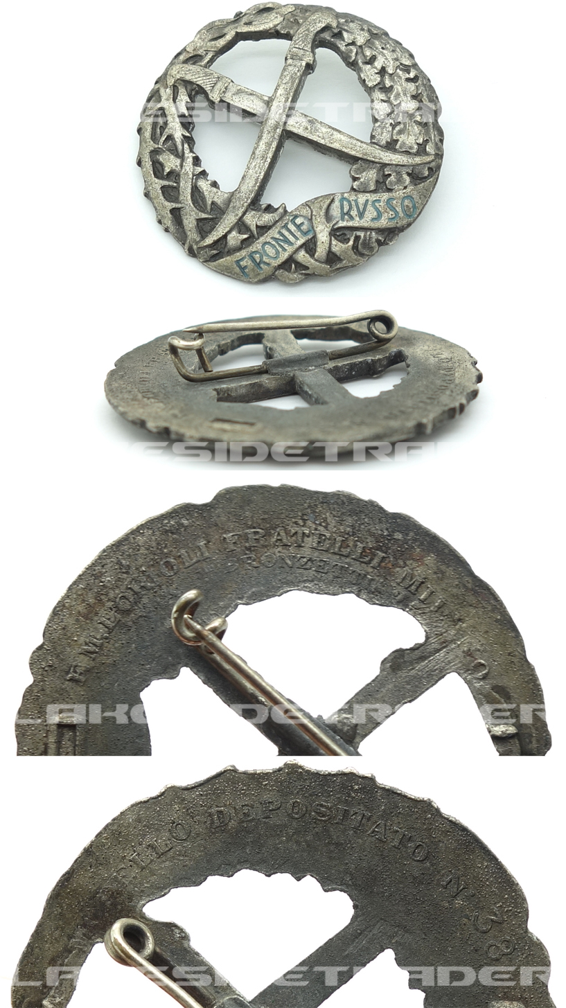 Italy - Russian Front Honor Badge by Lorioli