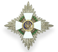 Italy - Civil Order of the Roman Eagle Breast Star in Silver