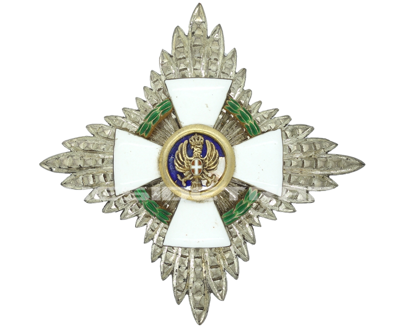 Italy - Civil Order of the Roman Eagle Breast Star in Silver