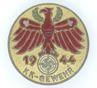 DSVB “KK-Gewehr” Shooting Award 1944 by C. Poellath