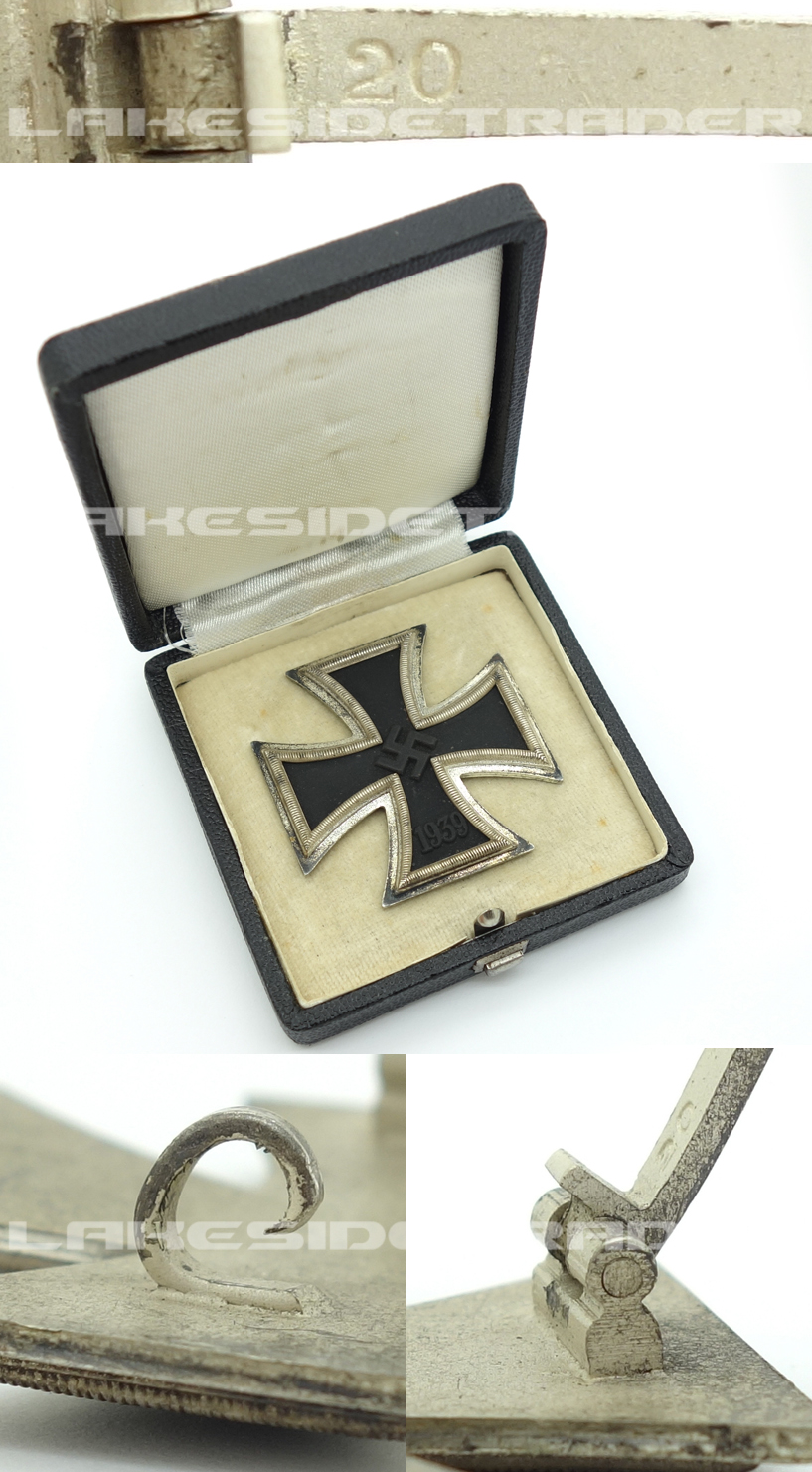 Cased 1st Class Iron Cross by 20