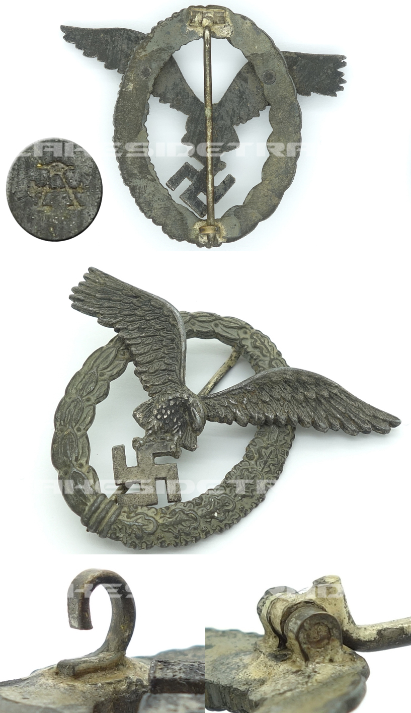 Luftwaffe Pilot Badge by Assmann